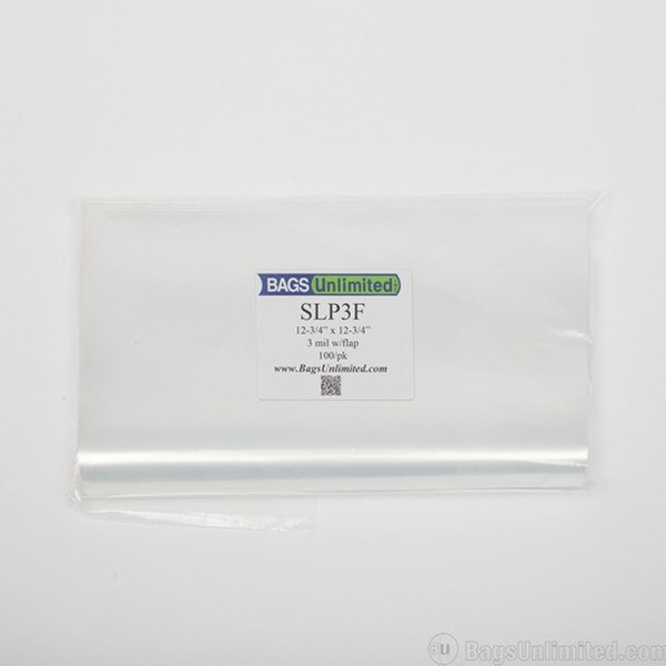 Clear Polyethylene LP Record Jacket